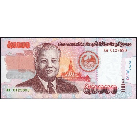 Laos - Pick 38a - 50'000 kip - Série AA - 2004 - Etat : SPL+