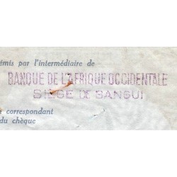 Centrafrique - Banghi - Afrique Equatoriale - 5'000 francs - 02/06/1959 - Etat : SUP