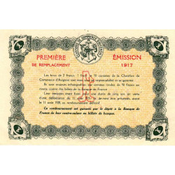 Avignon - Pirot 18-17 - 1 franc - 11/08/1915 - Etat : SUP