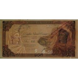 Madagascar - Majunga - 10'000 francs - 03/06/1959 - Etat : TTB