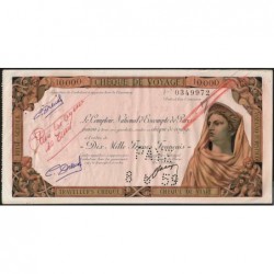 Tunisie - Tunis - 10'000 francs - 03/06/1959 - Etat : TTB+