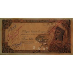 Tunisie - Tunis - 10'000 francs - 03/06/1959 - Etat : TTB+