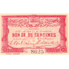 Le Tréport - Pirot 71-23 - 25 centimes - Lettre D - Série G - 6e émission - 1916 - Etat : NEUF