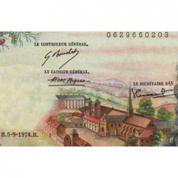 F 64-27 - 05/09/1974 - 50 francs - Racine - Série X.252 - Etat : SPL+
