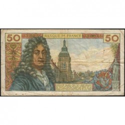 F 64-29 - 06/03/1975 - 50 francs - Racine - Série S.265 - Etat : B+