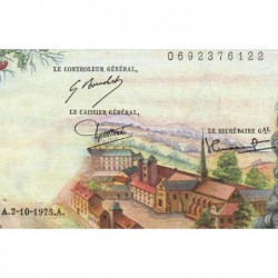 F 64-31 - 02/10/1975 - 50 francs - Racine - Série Z.277 - Etat : SUP