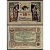 Allemagne - Notgeld - Lemgo - 10 pfennig - Réf. 3 - Série D - 25/05/1921 - Etat : SUP