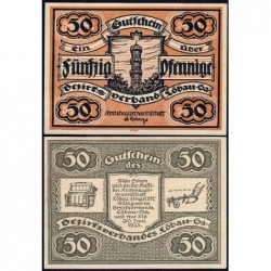 Allemagne - Notgeld - Löbau - 50 pfennig - 1921 - Etat : NEUF