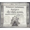 Assignat 23a - 10 sous - 4 janvier 1792 - Série 1567 - Etat : TTB