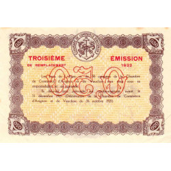 Avignon - Pirot 18-26 - 50 centimes - 26/10/1921 - Etat : TTB+