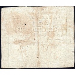 Assignat 40a - 10 sous - 23 mai 1793 - Série 5 - Filigrane royal - Etat : TB