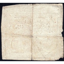 Assignat 40a - 10 sous - 23 mai 1793 - Série 8 - Filigrane royal - Etat : B+