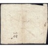 Assignat 40a - 10 sous - 23 mai 1793 - Série 11 - Filigrane royal - Etat : B-