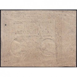 Assignat 40a - 10 sous - 23 mai 1793 - Série 10 - Filigrane royal - Etat : TTB+