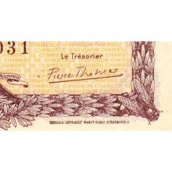 Avignon - Pirot 18-26 - 50 centimes - 26/10/1921 - Etat : TTB+