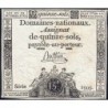 Assignat 35a - 15 sols - 24 octobre 1792 - Série 1999 - Etat : TB