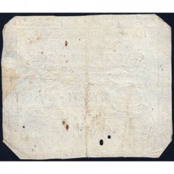 Assignat 42a - 50 sols - 23 mai 1793 - Série 8 - Filigrane royal - Etat : TB