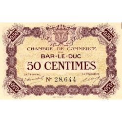 Bar-le-Duc - Pirot 19-1 - 50 centimes - Sans date (1915) - Etat : NEUF