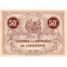 Libourne - Pirot 72-12 - 50 centimes - 2e série - 13/04/1915 - Etat : SUP