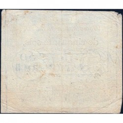 Assignat 42a - 50 sols - 23 mai 1793 - Série 38 - Filigrane royal - Etat : TTB