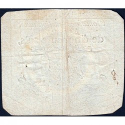 Assignat 42b - 50 sols - 23 mai 1793 - Série 44 - Filigrane républicain - Etat : TB