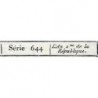 Assignat 42b_v1 - 50 sols - 23 mai 1793 - Série 644 - Filigrane républicain - Variété - Etat : SUP