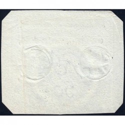 Assignat 42b-v1 (variété) - 50 sols - 23 mai 1793 - Série 2020 - Filigrane républicain - Etat : TTB