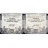 Assignat 42b-v1 (variété) + 42b - 50 sols - 23 mai 1793 - Série 452 - Etat : TTB