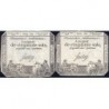 Assignat 42b_v1 + 42b - 50 sols - 23 mai 1793 - Série 567 - Variété - Etat : TB / TB-