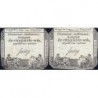 Assignat 42b-v1 (variété) + 42b - 50 sols - 23 mai 1793 - Série 1997 - Etat : TB / TB-