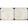 Assignat 42b-v1 (variété) + 42b - 50 sols - 23 mai 1793 - Série 2131 - Etat : TTB / TB+