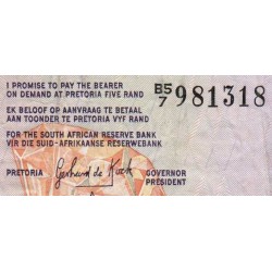 Afrique du Sud - Pick 119c - 5 rand - 1981 - Etat : TB+