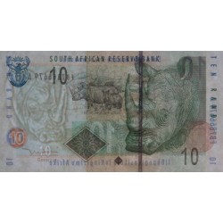 Afrique du Sud - Pick 128a - 10 rand - 2005 - Etat : SUP
