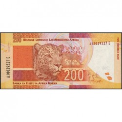Afrique du Sud - Pick 137 - 200 rand - 2012 - Etat : NEUF