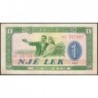 Albanie - Pick 33a - 1 lek - Série HI - 1964 - Etat : TTB+