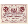 Libourne - Pirot 72-35 - 50 centimes - Huitième série - 16/06/1921 - Etat : SUP+