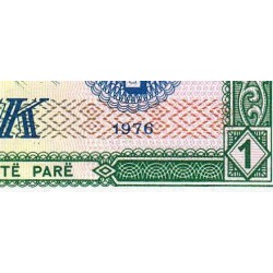 Albanie - Pick 40a - 1 lek - Série BB - 1976 - Etat : NEUF