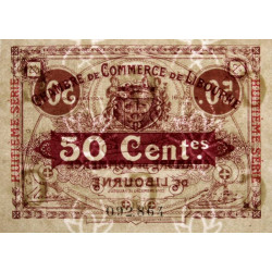 Libourne - Pirot 72-35 - 50 centimes - Huitième série - 16/06/1921 - Etat : SUP+