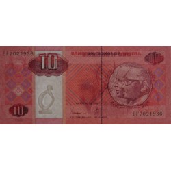 Angola - Pick 145a - 10 kwanzas - Série EF - 10/1999 - Etat : NEUF