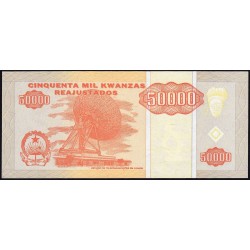 Angola - Pick 138 - 50'000 kwanzas reajustados - Série PT - 01/05/1995 - Etat : NEUF