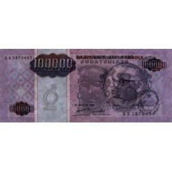 Angola - Pick 139 - 100'000 kwanzas reajustados - Série RR - 01/05/1995 - Etat : pr.NEUF