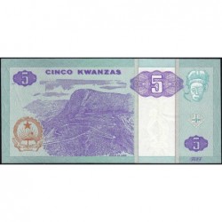 Angola - Pick 144c - 5 kwanzas - Série AV - 01/2011 - Etat : SUP