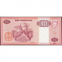 Angola - Pick 145c - 10 kwanzas - Série SR - 01/2011 - Etat : TTB