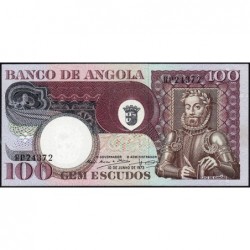 Angola - Pick 106 - 100 escudos - Série RP - 10/06/1973 - Etat : NEUF