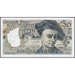 F 67-01 - 1976 - 50 francs - Quentin de la Tour - Série O.2 - Etat : TTB