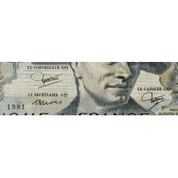 F 67-07 - 1981 - 50 francs - Quentin de la Tour - Série Q.23 - Etat : TTB