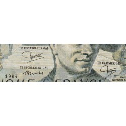 F 67-10 - 1984 - 50 francs - Quentin de la Tour - Série N.37 - Etat : TB+