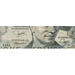 F 67-10 - 1984 - 50 francs - Quentin de la Tour - Série N.37 - Etat : TB+