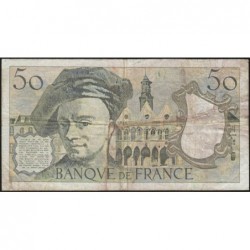 F 67-10 - 1984 - 50 francs - Quentin de la Tour - Série J.38 - Etat : B+