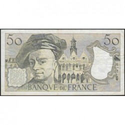 F 67-10 - 1984 - 50 francs - Quentin de la Tour - Série Q.40 - Etat : TB+